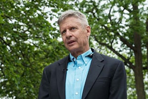 Photo of presidential candidate Gary Johnson