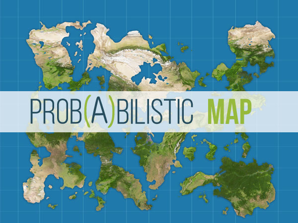 A map of a mysterious probabilistic world
