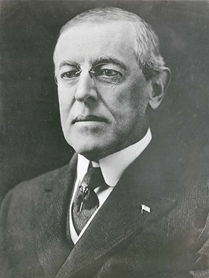 A picture of Woodrow Wilson